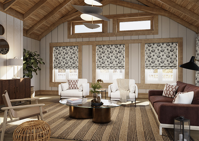 Helix, Grey - Roman Blind - Image 7